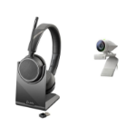 HP Poly Studio P5 Webcam with Voyager 4220 UC Wireless Headset