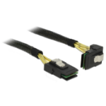 DeLOCK 0.5m, 2xMini SAS SFF-8087 0,5 m Zwart