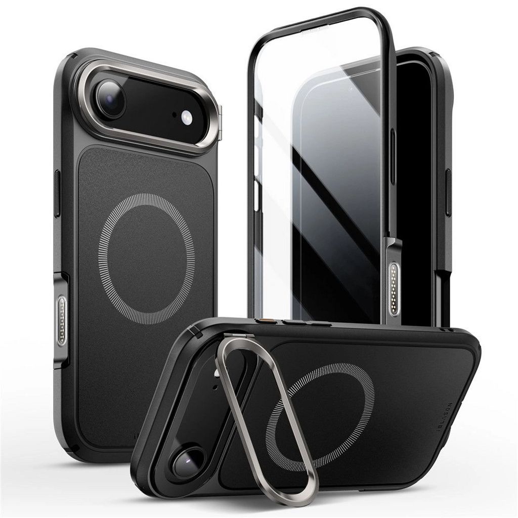 EU Product - IBLSN Ares Flip MagSafe Case for iPhone Air - Black thumbnail