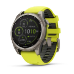 Garmin fenix 8 3.3 cm (1.3") 47 mm Digital 260 x 260 pixels Touchscreen Titanium Wi-Fi GPS (satellite)