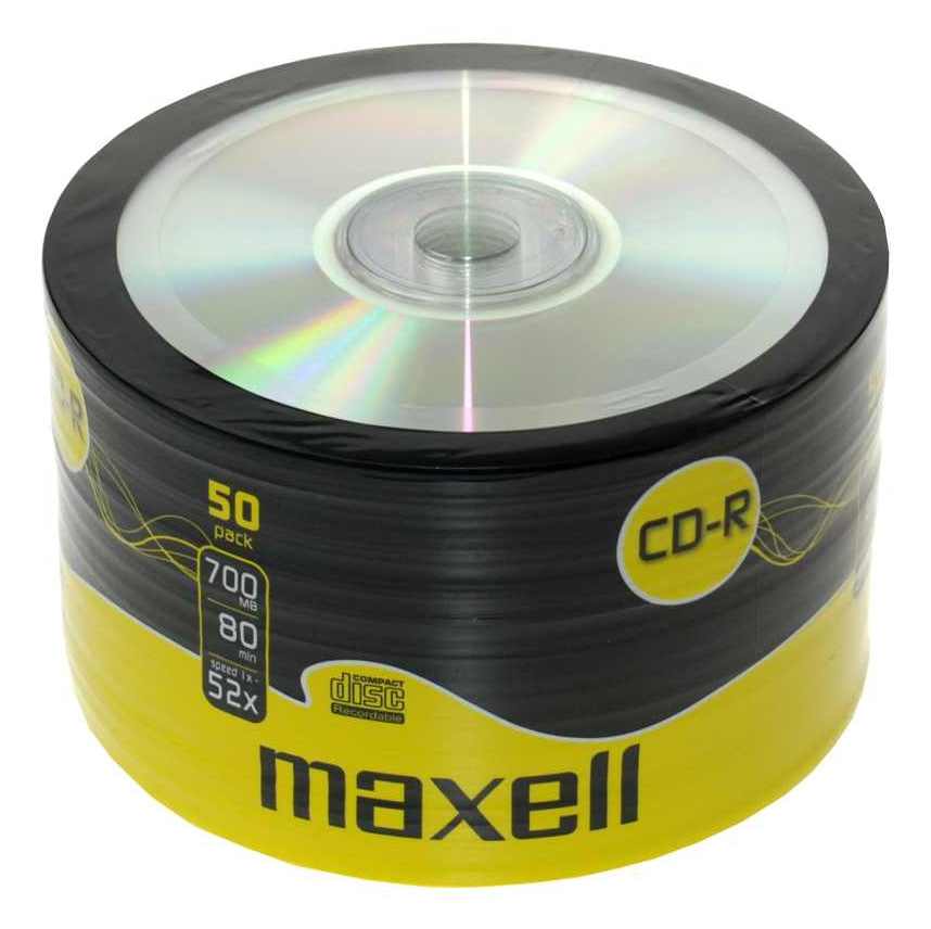 Maxell 624036 blank CD CD-R 700 MB 52x 50 pc(s)