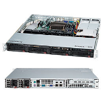 Supermicro SuperChassis 813MTQ-R400CB Rack Black 400 W