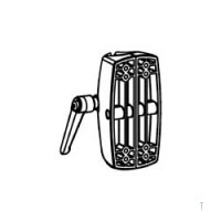 Image of Ergotron 1-1/2" Pole-Mount Brackets, Large Clamp