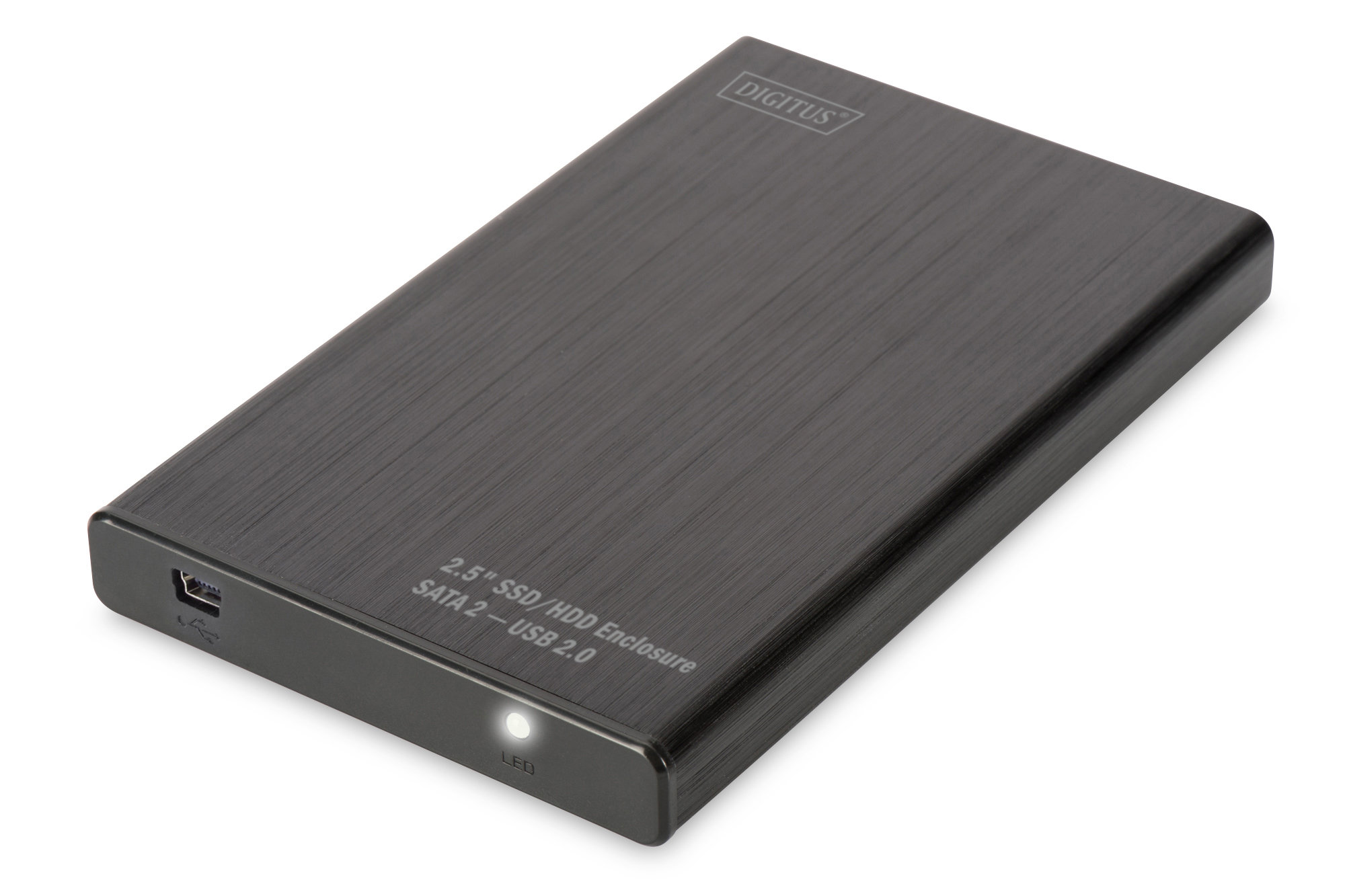 Image of Digitus 2.5 SSD/HDD Enclosure, SATA I-II - USB 2.0