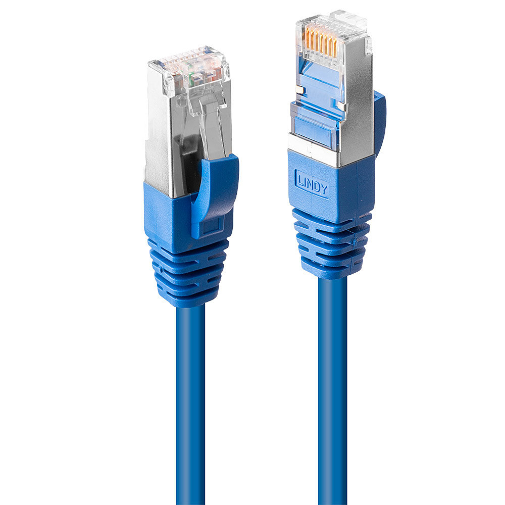 Lindy 45640 networking cable Blue 0.3 m Cat6 S/FTP (S-STP)