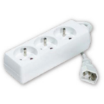 LOGON 3 way power strip for UPS system 1.5 m