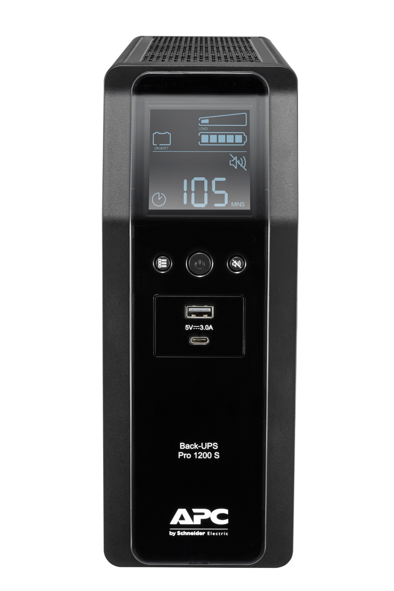 APC Back-UPS Pro. 1200VA/720W. Tower. 230V. 8x IEC C13 outlets. Sine W