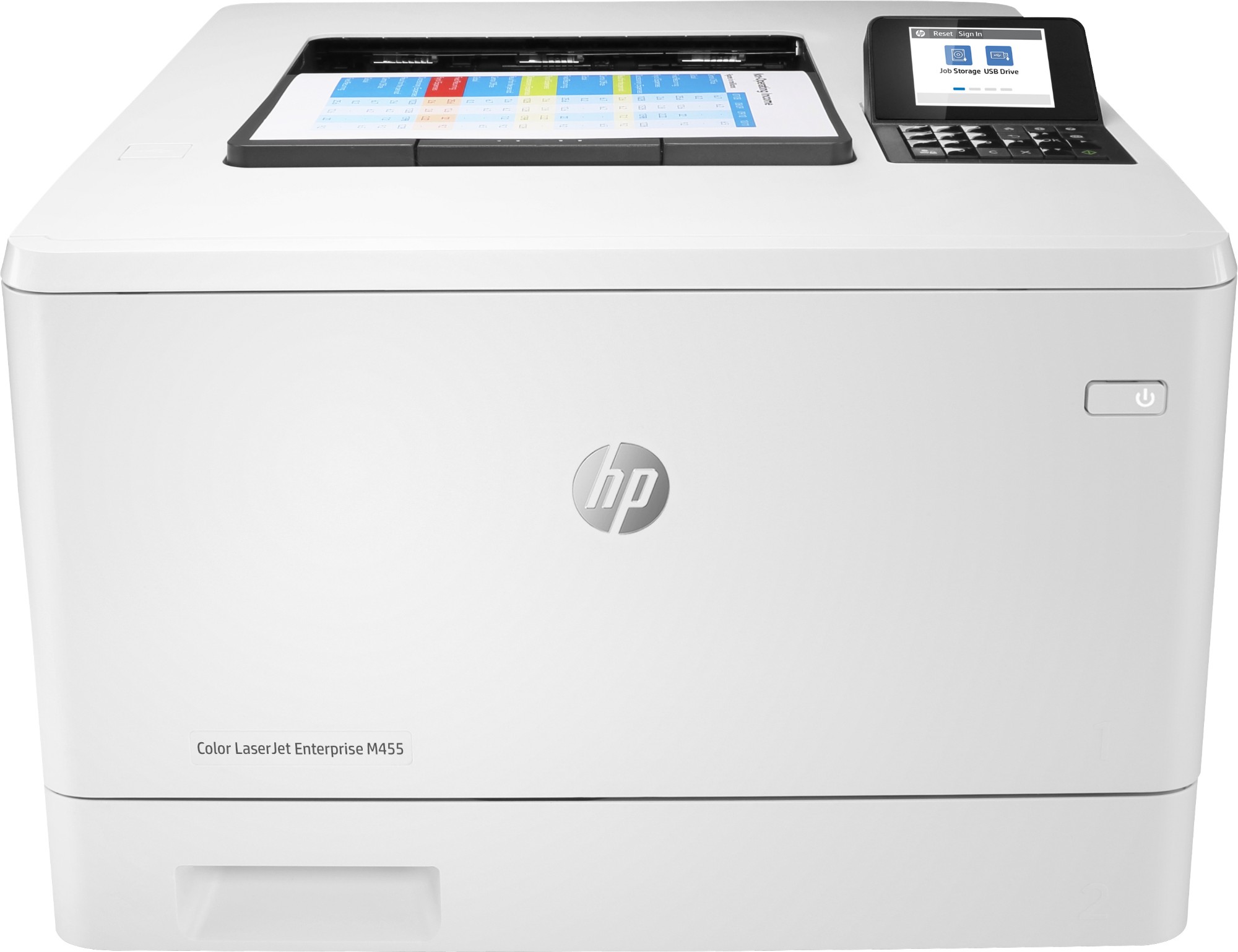 HP Colour LaserJet Enterprise M455dn, Colour, Printer for Business, Print, Compact Size; Strong Security; Energy Efficient; Two-sided printing
