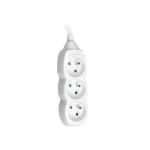 Tracer TRALIS44614 power extension 3 m 3 AC outlet(s) Indoor White