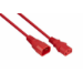 Kabelmeister SK1430-R020 power cable Red 2 m IEC C14 IEC C13