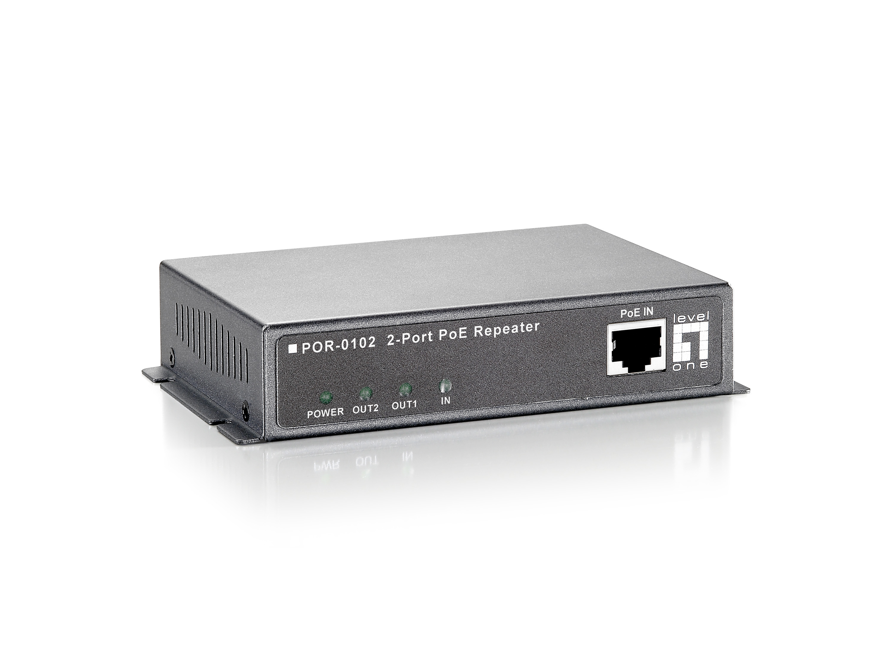 Image of LevelOne PoE Repeater, 2 Ports, Cascadable