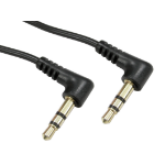 Cables Direct 3.5 mm - 3.5 mm M/M 1m audio cable 3.5mm Black