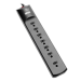 Tripp Lite SUPER7BTAA surge protector Black 7 AC outlet(s) 120 V 82.7" (2.1 m)