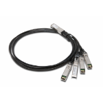 Juniper JNP-100G-4X25G-3M InfiniBand/fibre optic cable 118.1" (3 m) QSFP28 SFP28 Black