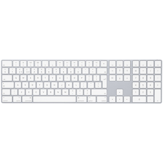 Apple Magic keyboard Bluetooth QWERTY Danish White
