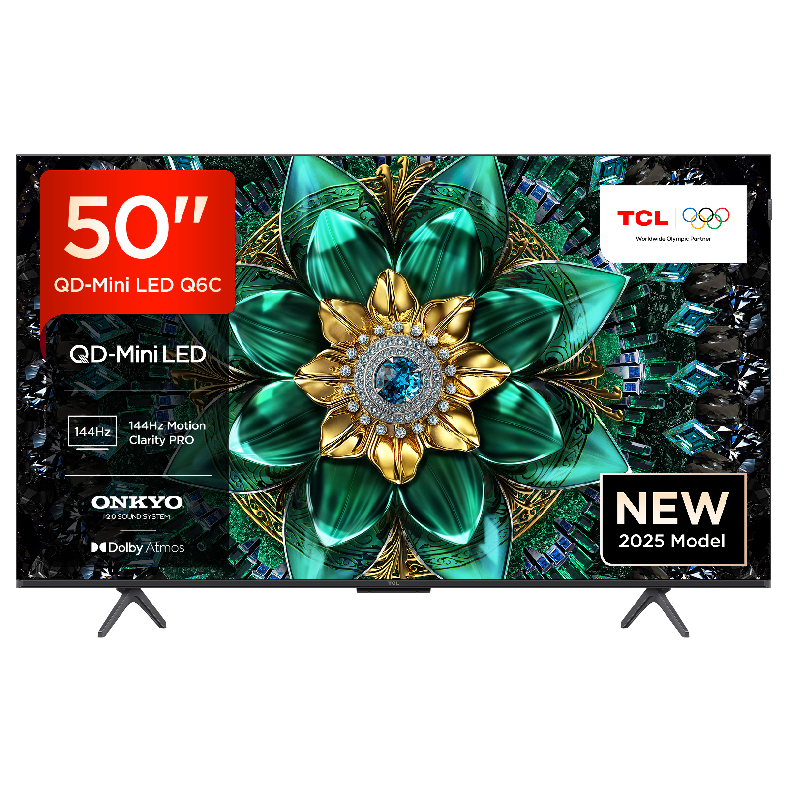 Q6C 50Q6C-UK TV 127 cm (50") 4K Ultra HD Smart TV Wi-Fi Metallic