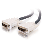 C2G 1m DVI-I M/M Single Link Digital/Analogue Video Cable DVI cable Black