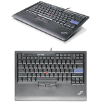 Lenovo ThinkPad USB + TrackPoint (US Euro) keyboard QWERTY Black