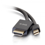 C2G 10ft Mini DisplayPort[TM] Mannelijk naar HDMI[R] Mannelijke Passieve Adapterkabel - 4K 30Hz