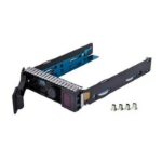 HP 651314-001 drive bay panel 8.89 cm (3.5") Bezel panel Black
