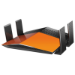 D-Link AC1900 EXO router inalámbrico Gigabit Ethernet Doble banda (2,4 GHz / 5 GHz) Negro, Naranja