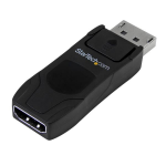 StarTech.com DP2HD4KADAP cable gender changer DisplayPort HDMI Black