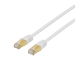 Deltaco STP-703V networking cable White 0.3 m Cat7 S/FTP (S-STP)