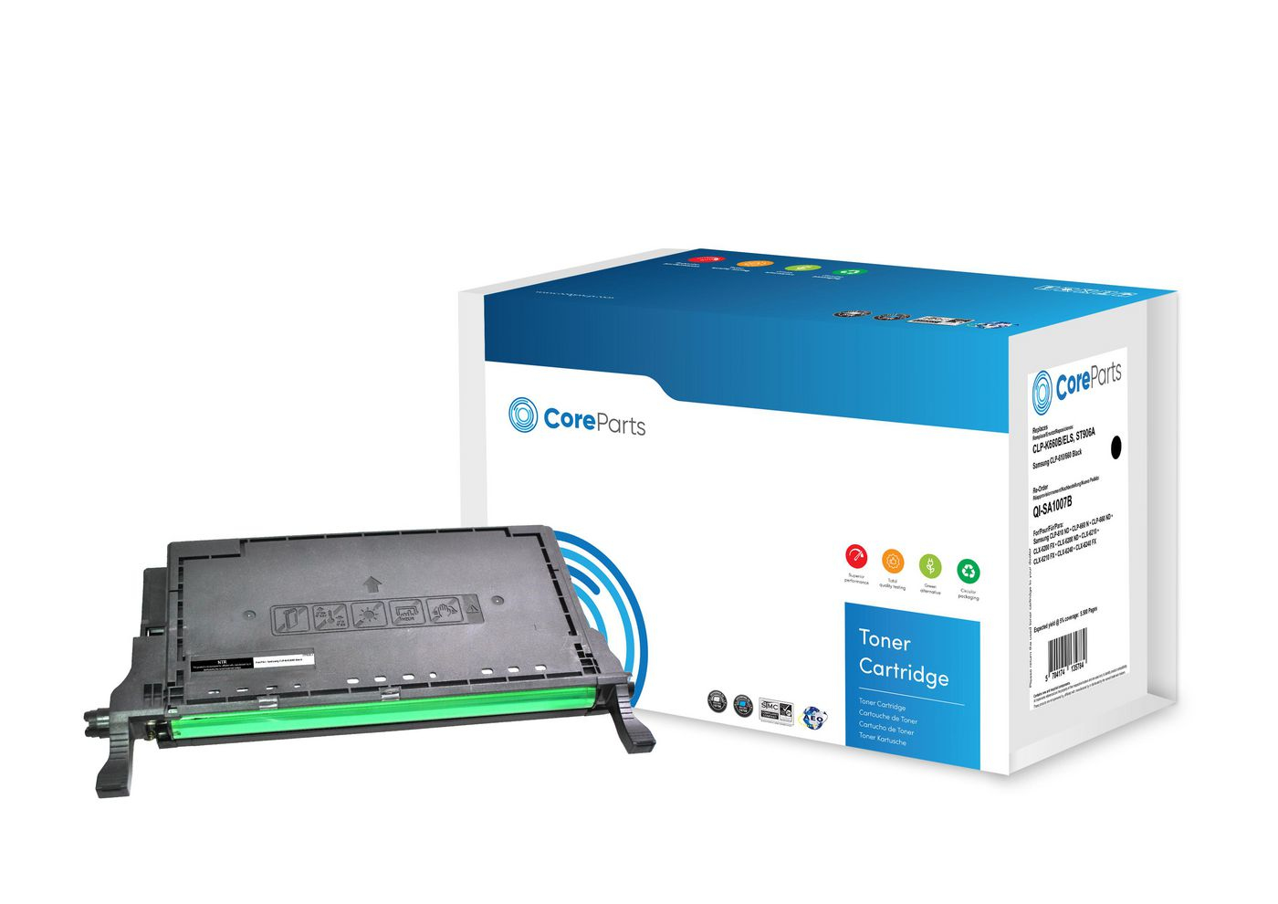Image of CoreParts QI-SA1007B toner cartridge 1 pc(s) Compatible Black