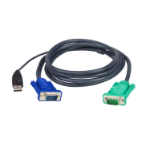 ATEN 1,2 M USB KVM-kabel med 3-i-1 SPHD