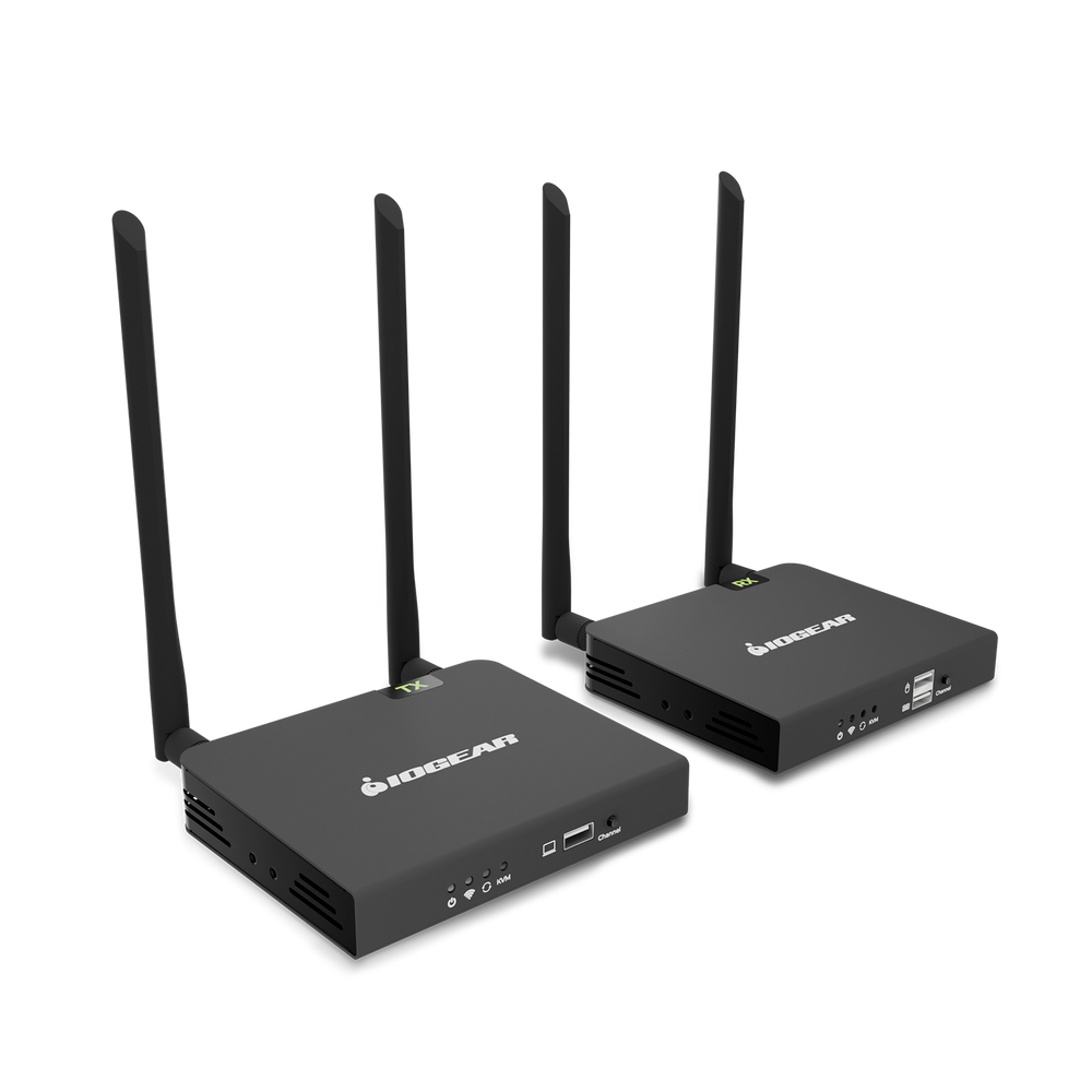 iogear GW4K60KIT AV extender AV transmitter & receiver Black