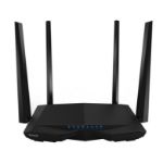 Tenda AC6 wireless router Dual-band (2.4 GHz / 5 GHz) Fast Ethernet Black