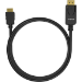 Vision TC 1MDPHDMI/BL adaptador de cable de vídeo 1 m DisplayPort HDMI tipo A (Estándar) Negro