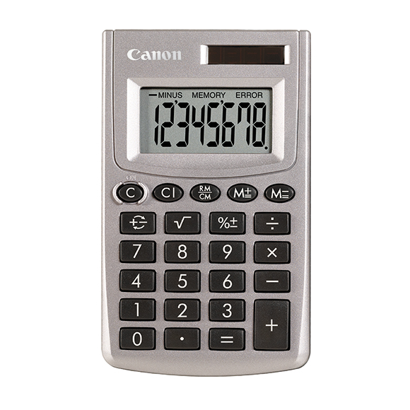 Canon LS-270L calculator Pocket Display Silver