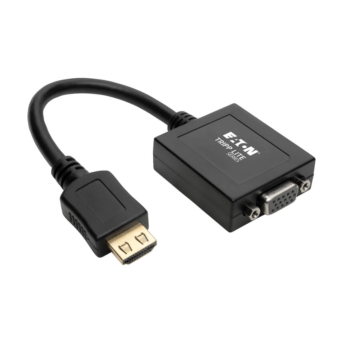 Tripp Lite P131-06N HDMI to VGA with Audio Converter Cable Adapter for Ultrabook/Laptop/Desktop PC, (M/F), 6-in. (15.24 cm)