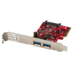 Lindy 51053 interfacekaart/-adapter Intern USB 3.2 Gen 1 (3.1 Gen 1)