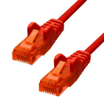 ProXtend CAT6 U/UTP CCA PVC Ethernet Cable Red 15M