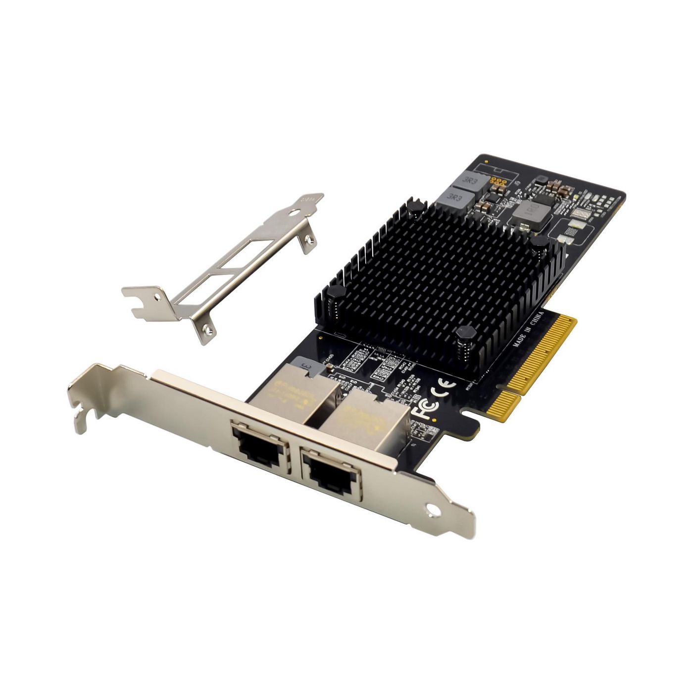 Microconnect Network Card PCIe x8 X550-T2