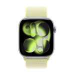 Apple MFFL4ZM/A smart wearable accessory Band Yellow Nylon, Recycled polyester, Spandex