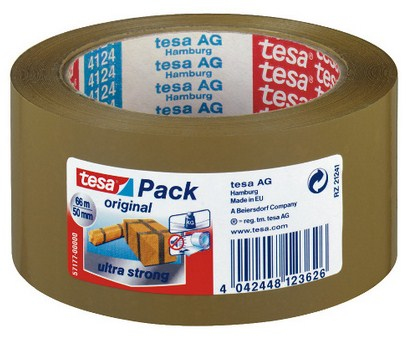 Image of TESA Ultra Strong PVC 50mm x 66m Brown