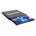 Kanguru QS Slim optical disc drive Blu-Ray DVD Combo Black