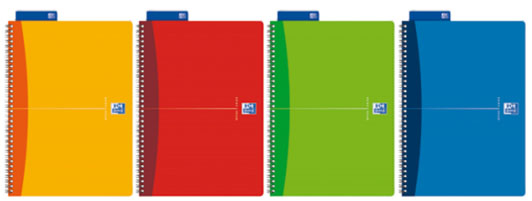 Elba 100105331 writing notebook A4 180 sheets Multicolour