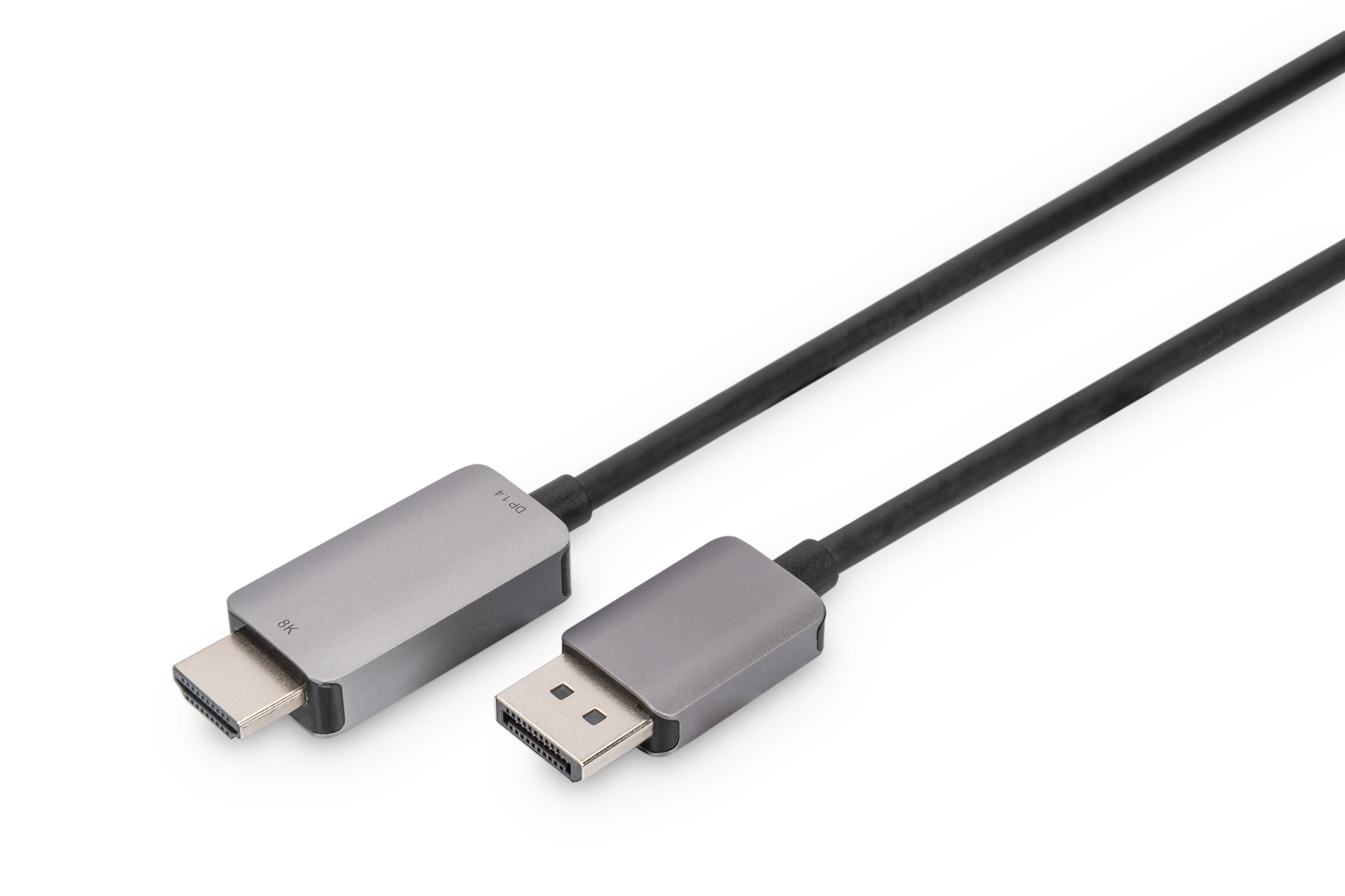 Image of Digitus 8K DisplayPort Adapter Cable, DP to HDMI Type A