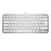 Logitech MX Keys Mini for Mac teclado RF Wireless + Bluetooth AZERTY Francés Plata, Blanco