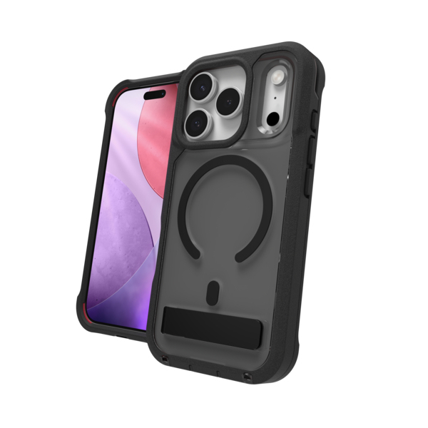 ZAGG Rainier Snap C Ring KS for Apple iPhone 17 Pro Smoke (Black)