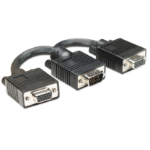 Manhattan 304559 VGA kabel 0,015 m VGA (D-Sub) 2 x VGA (D-Sub) Zwart