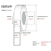 Capture CA-LB3059 printer label White