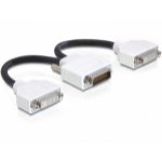DeLOCK 65281 video kabel adapter 0,2 m DMS 2 x DVI Zwart