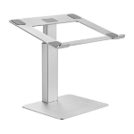 Gembird Height adjustable notebook riser stand, silver