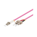 Alcasa LC/SC, 10m InfiniBand/fibre optic cable Violet