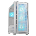 COUGAR GAMING MX600 RGB Full Tower White Case with 4 x ARGB Fans